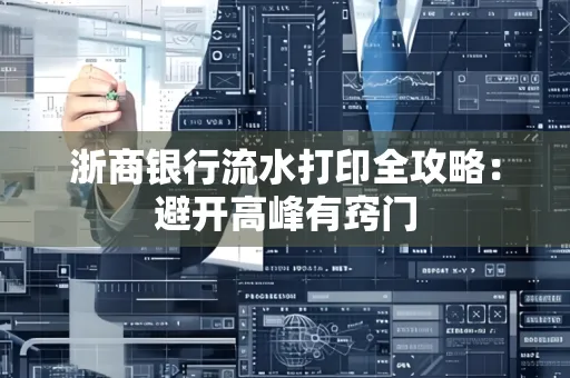 浙商银行流水打印全攻略：避开高峰有窍门